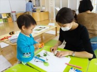 20150416草花で絵はがき＆しおり作り (10)_R